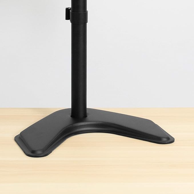 VIVO Heavy Duty Freestanding Base for Monitor Desk Mount Stand, 13 x 11 inch Platform, Padded Anti-Skid Scratch Resistant Replacement Base, Hardware Included, Black, PT-SD-BS02F