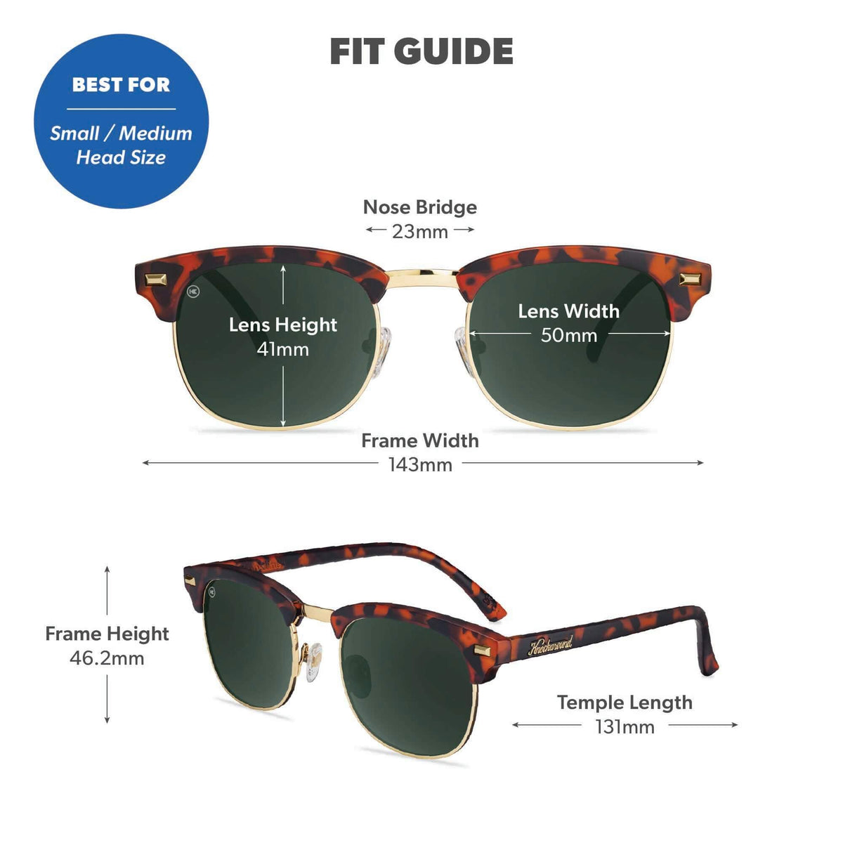Knockaround Polarized Sunglasses for Men & Women - UV400 Protection
