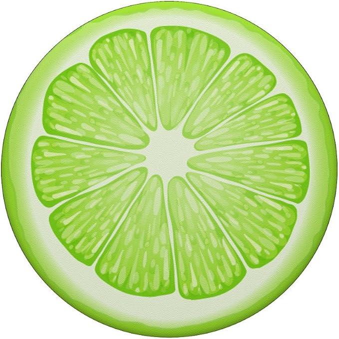 Cute Green Lime Fruit Summer Time PopSockets Adhesive PopGrip