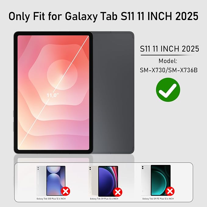 Miesherk STOCK Case for Tab S11 Ultra/S10 Ultra/S9 Ultra/S8 Ultra 14.6 INCH