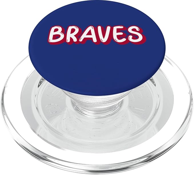 Vintage Braves Shirt Retro Throwback PopSockets Adhesive PopGrip