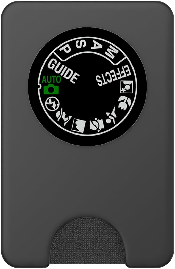 Photographer Gift DSLR Camera Command Dial PopSockets Adhesive PopGrip
