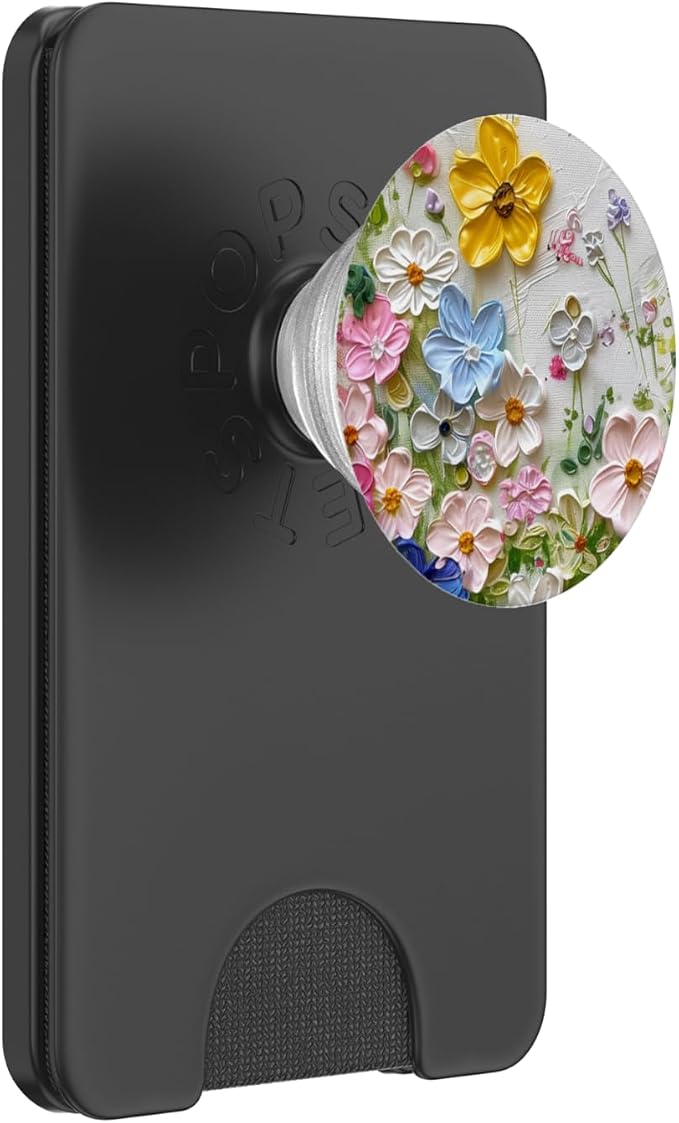 Blossom Nature Oil Painting Flowers PopSockets Adhesive PopGrip