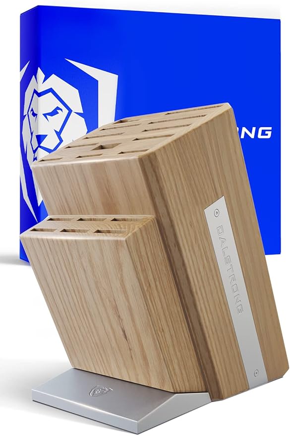 Dalstrong Universal Knife Block - 18-Slot American Ash Wood