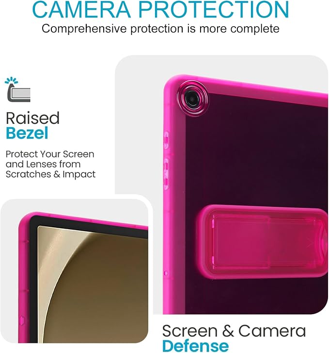 Dteck Case for Samsung Galaxy Tab A 8.0 (2015) Tablet SM-T350/355/357 Case 8 Inch PU Leather Lightweight Folio Case with Card Slots/Stand Features Cute Cartoon Protective Cover Purple Butterfly