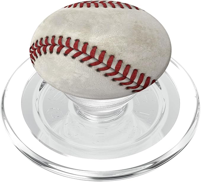 Baseball Distressed Ball Sports Team Phone Holder PopSockets Adhesive PopGrip