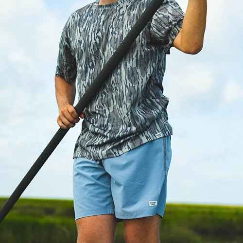 Mossy Oak Men's Swim Trunks 8" | UPF Resistant & Quick Dry Shorts with Mesh Pockets