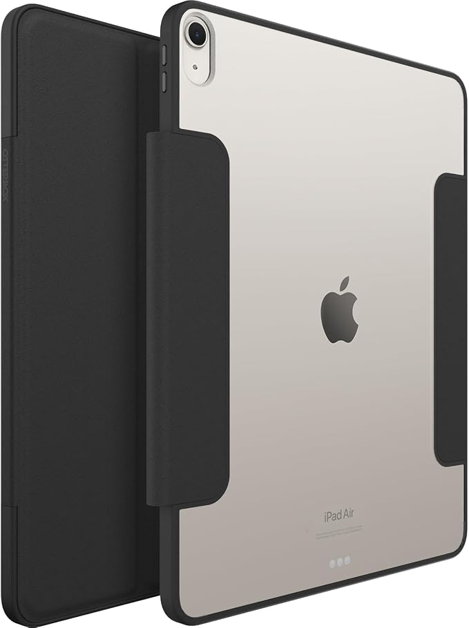 OtterBox Defender Series Case for iPad Air 13-Inch (M3) &amp (M2) - Black Rugged Durable Multi-Layer Protection (Single Unit Ships in Polybag Ideal for Business Customers)