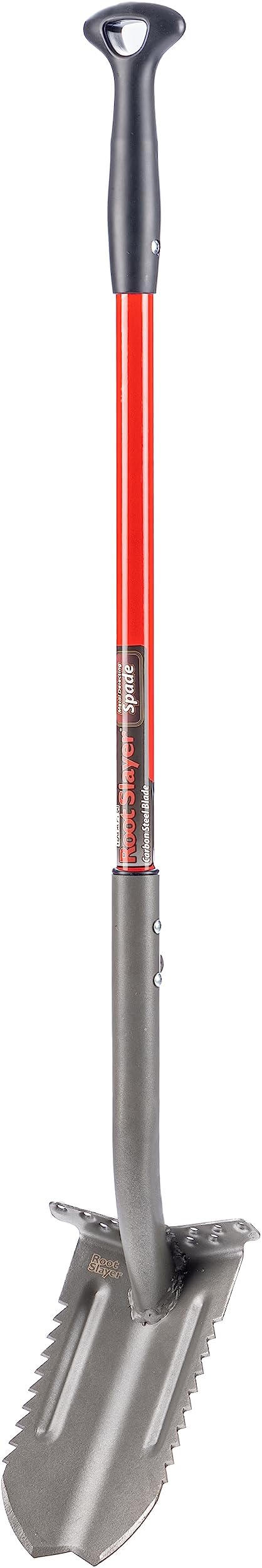 Root Slayer 23811, Metal Detecting Spade, Red