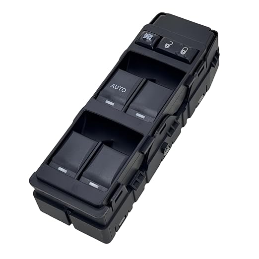 04602780AA Power Window Switch Control Compatible with Dodge Avenger Charger Caliber Magnum Ch'rysler 200 300 Sebring J'eep Compass Patriot Mitsubishi Replace OE 4602780AA Left Front Driver Side