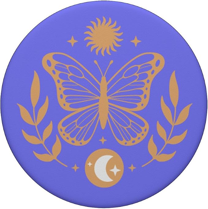 PopSockets Celestial Phone Grip - Twilight Butterfly PopSockets PopWallet for MagSafe