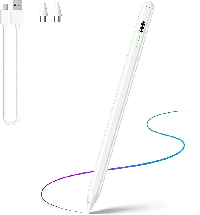 Stylus Pen for Galaxy Tab A11 Plus WithoutBluetooth for Samsung Galaxy Tab A11 A9+ A9 A8 A7 Lite Stylus Pen Replacement Fast Charge+Free 2 Tips (Black)