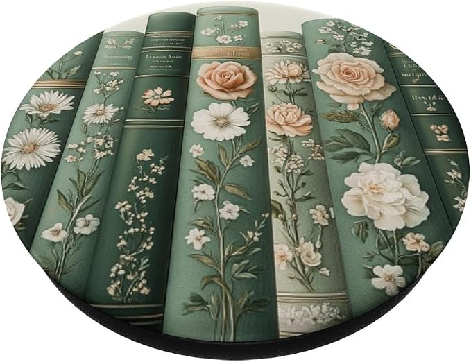 Book Reading Flower Lover Bookworm Tropical Garden PopSockets PopWallet for MagSafe
