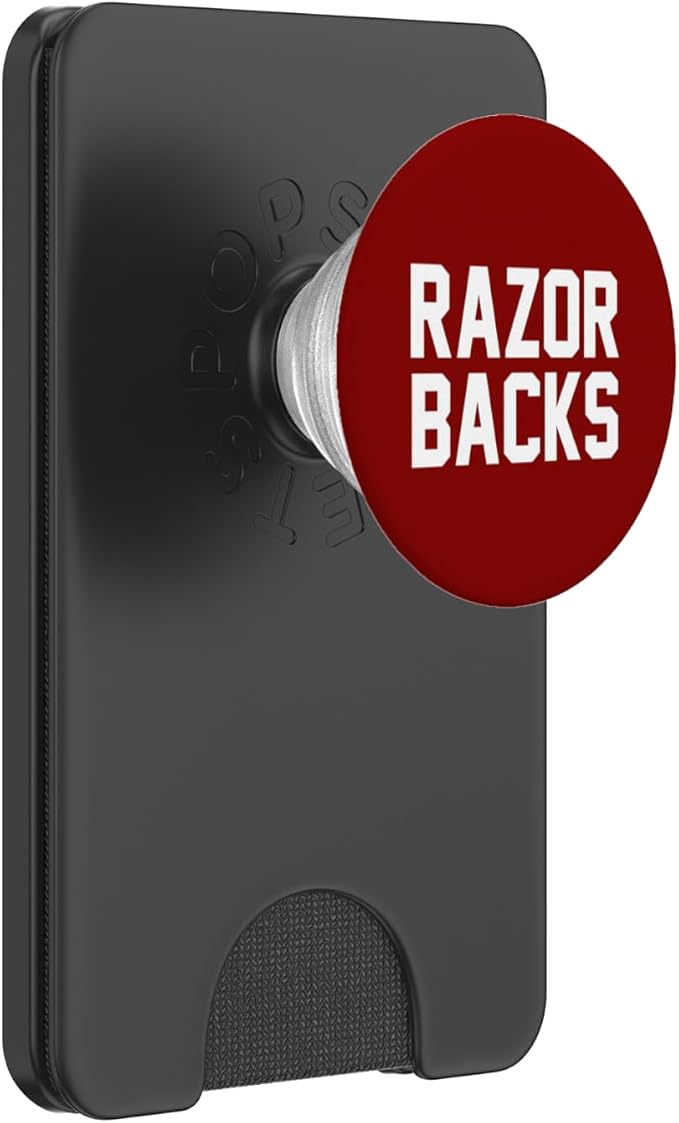 Razorback-Inspired Text Graphic PopSockets Adhesive PopGrip