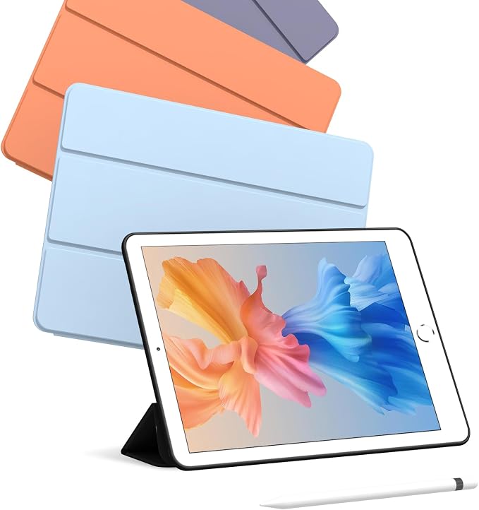 Case for iPad mini 5 (2019 Released) Lightweight Slim Auto Sleep/Wake Trifold Stand Smart Cover Soft TPU Case for iPad mini 5th Generation 7.9 Inch Black