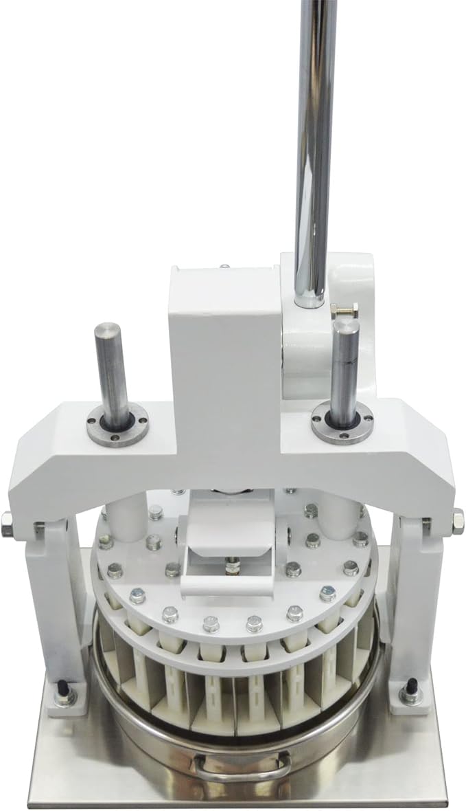 BANFLUXION 40PCS Manual Dough Dividing Machine Table Top Manual Dough Divider Bakery Dough Cutter with 2 Trays 0.95oz-5.08oz (27g-144g)