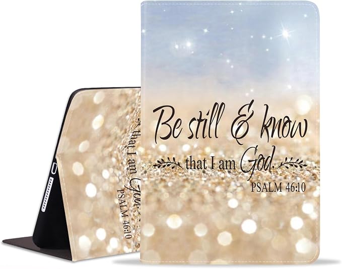 Case for Samsung Galaxy Tab S10 Lite/ S10 FE/ S9 FE 5G 10.9 Inch/ S9 11 Inch - Slim PU Leather Folding Stand Folio Cover with Auto Sleep/Wake American Flag &amp Bullets