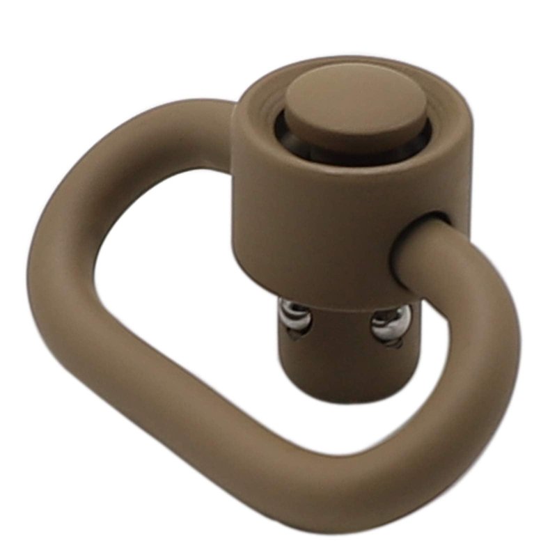 GOODTAC 2PCS 1.25'' Push Button QD Sling Swivel Heavy Duty Quick Detachable_Tan Pro…