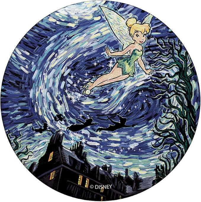 Disney Peter Pan Tinkerbell Starry Night Flight PopSockets Adhesive PopGrip