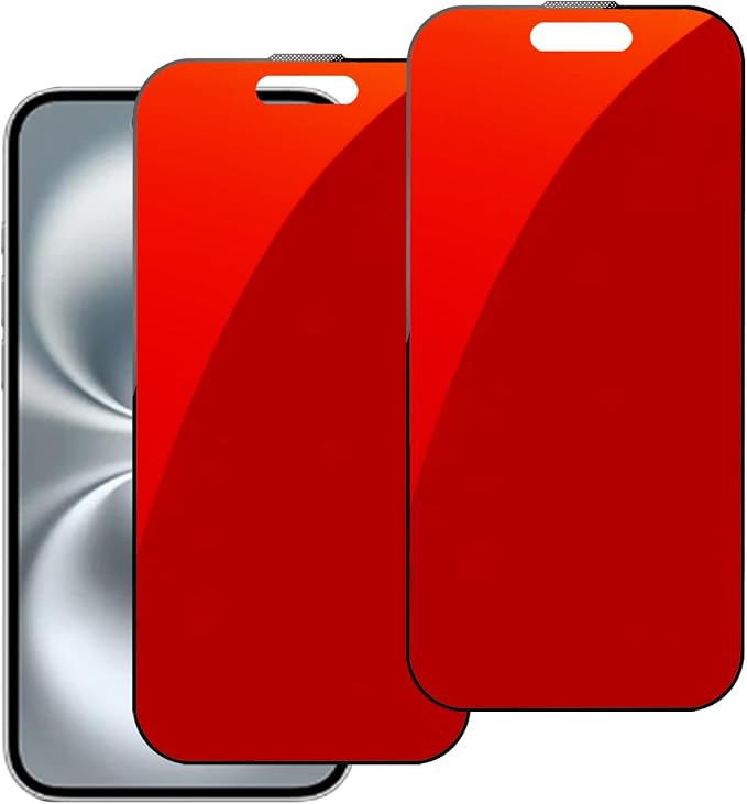 2 Pack for iPhone 13 Pro Max / 14 Plus Privacy Screen Protector Anti spy Tempered Glass Gradient Colorful Anti blue Light Film 6.7 inch