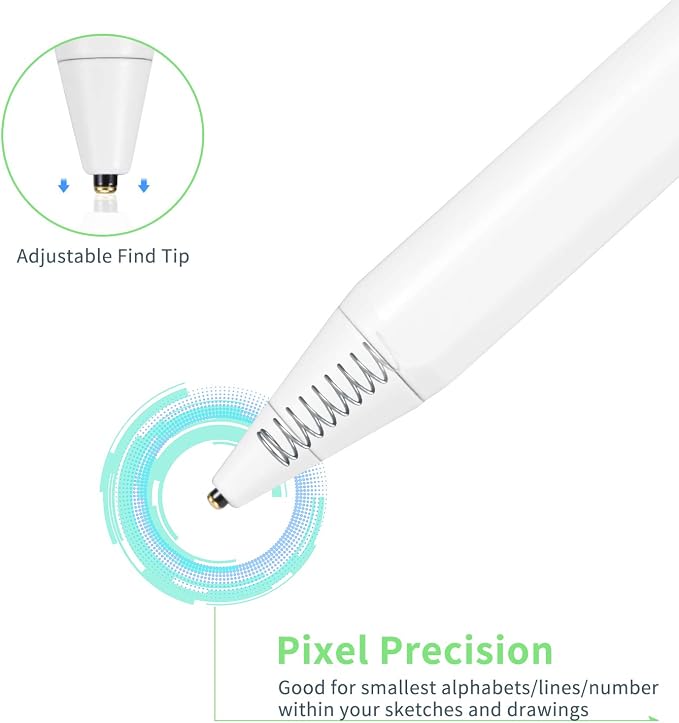 Active Stylus Pen for Lenovo Flex 5/7 2-in-1Digital Pencil Compatible with Lenovo Flex 5/7 2-in-1 Stylus PenGood for Note-Taking and Sketching Pens with Touch ControlWhite