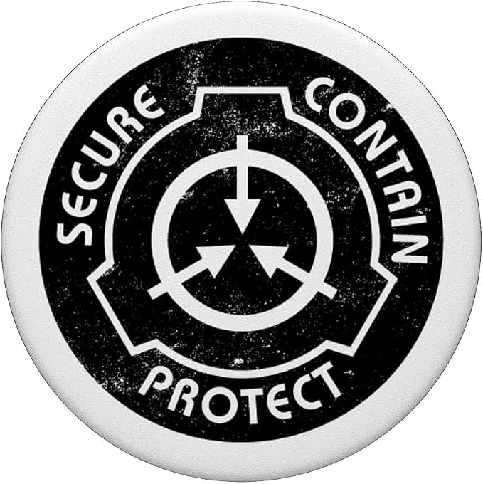 SCP Foundation Logo Phone Grip PopSockets Adhesive PopGrip