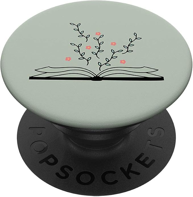 Books Lover PopSockets PopGrip: Swappable Grip for Phones &amp Tablets