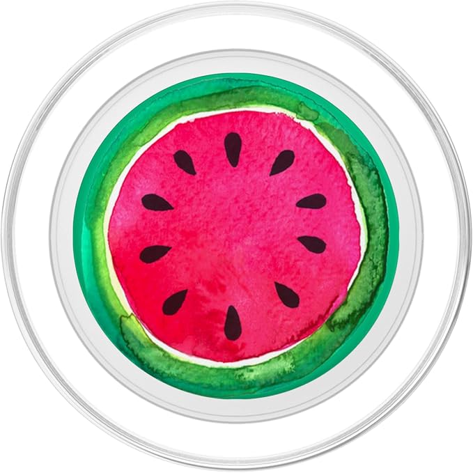 Watermelon Melon Fruit Juice Hawaiian Tropical White PopSockets Adhesive PopGrip