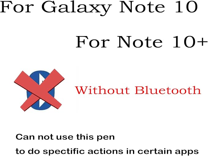 2 Pack Black Galaxy Note 10 Plus Pen for Samsung Galaxy Note 10 5G Touch Screen Stylus Pen Replacement Parts for Samsung Note 10 Note 10 Plus Note 10 Ultra S Pen No Bluetooth Function