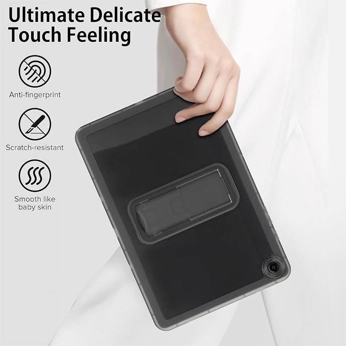 Dteck Case for Samsung Galaxy Tab A 8.0 (2015) Tablet SM-T350/355/357 Case 8 Inch PU Leather Lightweight Folio Case with Card Slots/Stand Features Cute Cartoon Protective Cover Purple Butterfly