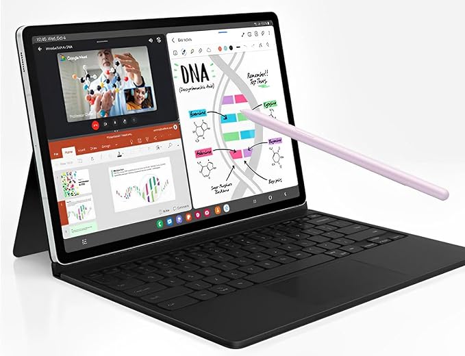2 Pcs Tab S9 FE S Pen for Samsung Galaxy Tab S9/Tab S9+/Tab S9 Ultra/Tab S9 FE /S9 FE+/S9 FE Plus All Versions (Without Bluetooth) Stylus Pen with 5xTips (Black)