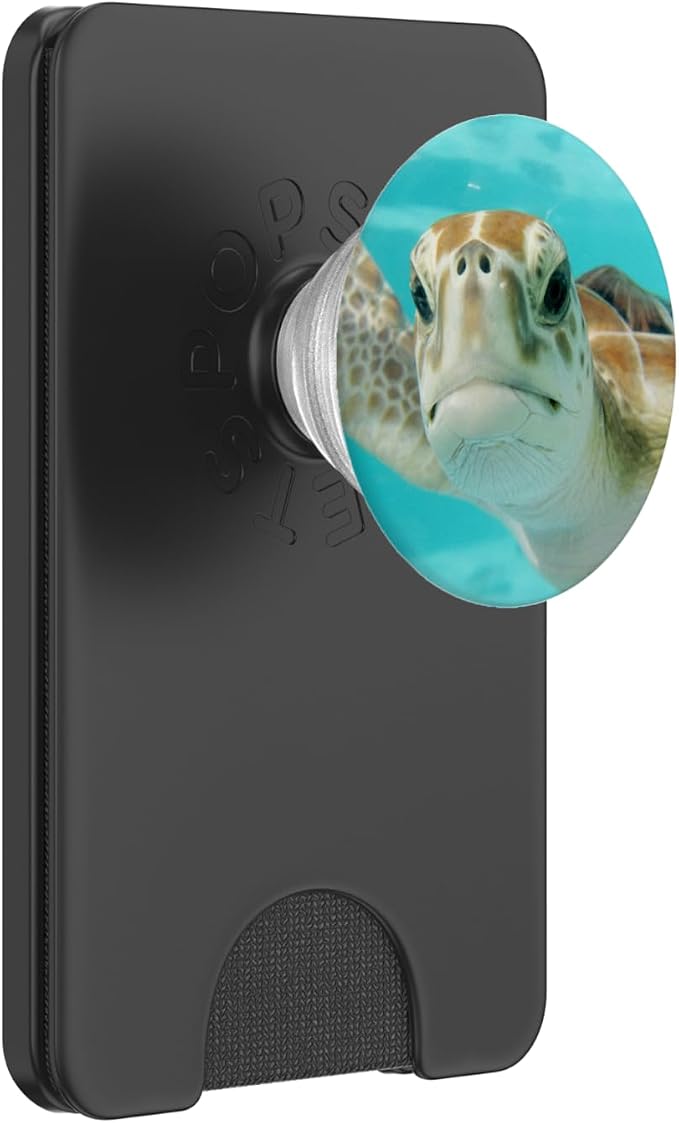Pop out Cell Phones holder underwater Ocean Sea Turtles PopSockets Adhesive PopGrip