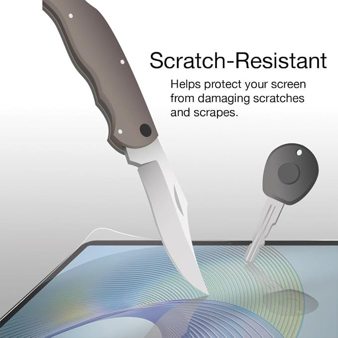BoxWave Screen Protector Compatible with Motorola razr (2023) - ClearTouch Anti-Glare Privacy (2-Pack) Privacy Screen Protector Flexible Film Anti-Glare