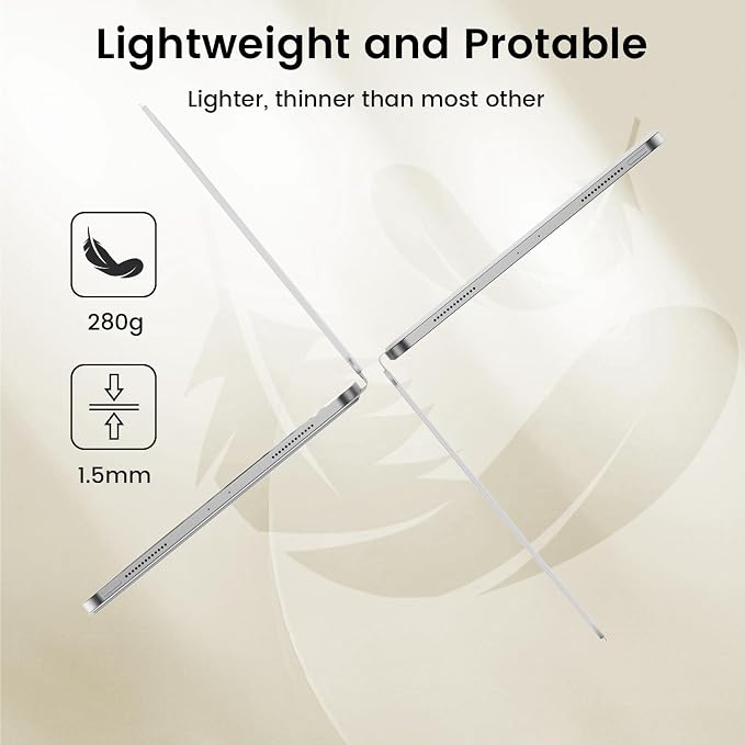 Magnetic Case for iPad Pro 11 Inch 4th/3rd/2nd Gen Black | Magnetic Attachment Support 2nd Gen Pencil Charging Slim &amp Light Folio Stand Case for iPad Pro 11'' 2022/2021/2020