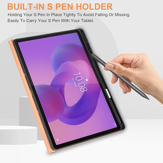 for Lenovo Idea Tab 11 Case with Pen Holder Shockproof Cover for Moto Pad 2026 Tablet Case TB336FUBlack
