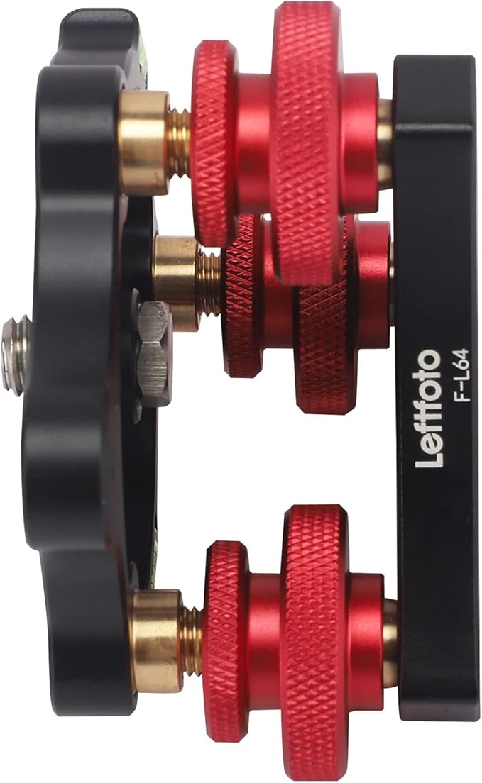 Tripod Leveler Stand with +/-5 Degree Precision Adjustment Bracket for Seestar s50/Panoramic Head Ball Head Video Head and Tripod