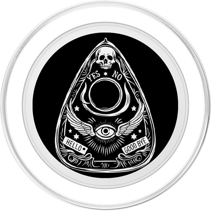 Ouija Board Paranormal Spirit Board Occult Gothic PopSockets PopGrip for MagSafe