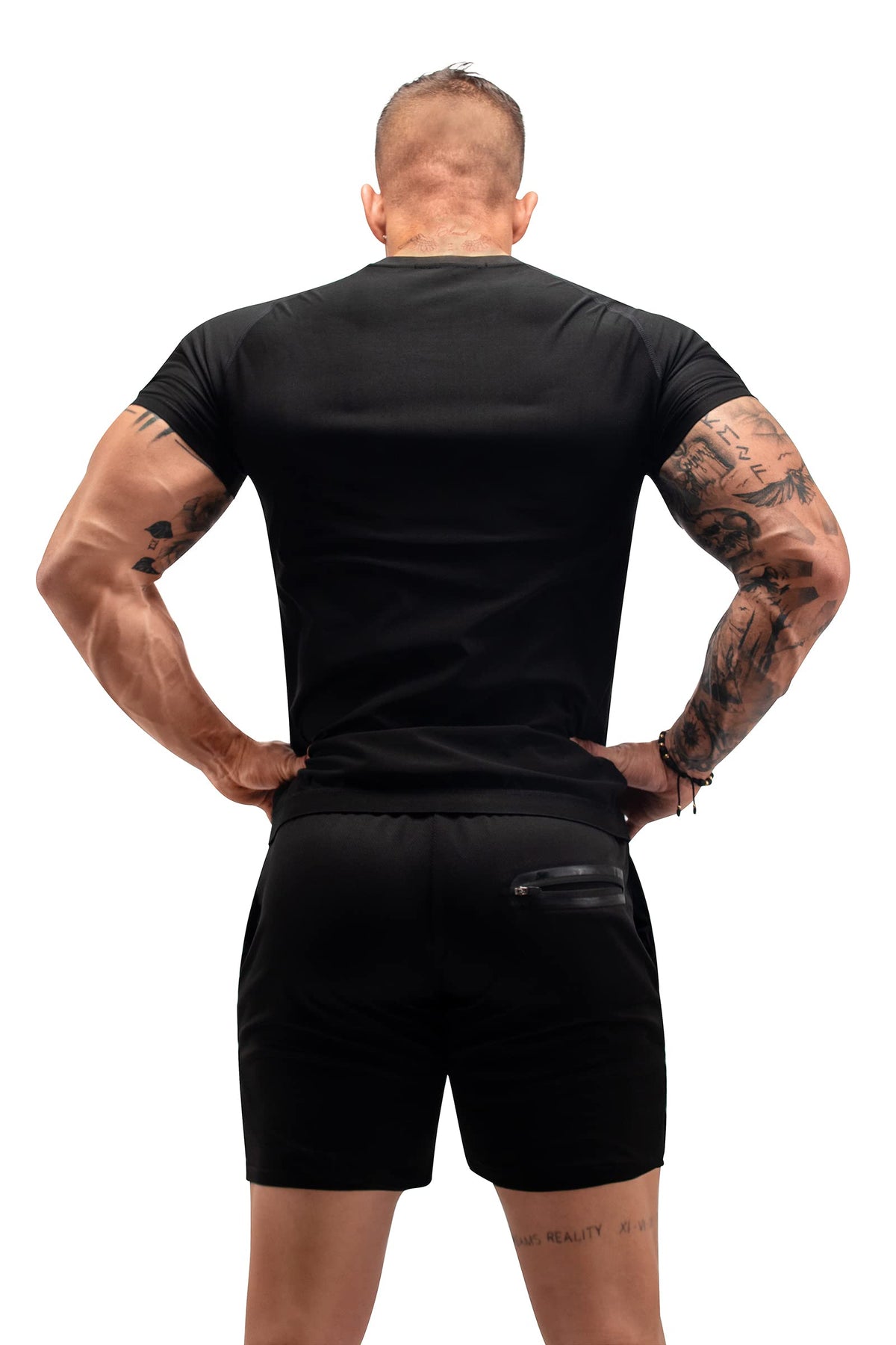 FUXERT Sauna Shirt for Men Sweat Sauna Suit for Gym Exercise Compression Shirt Workout Shapewear (SOBK XXL)