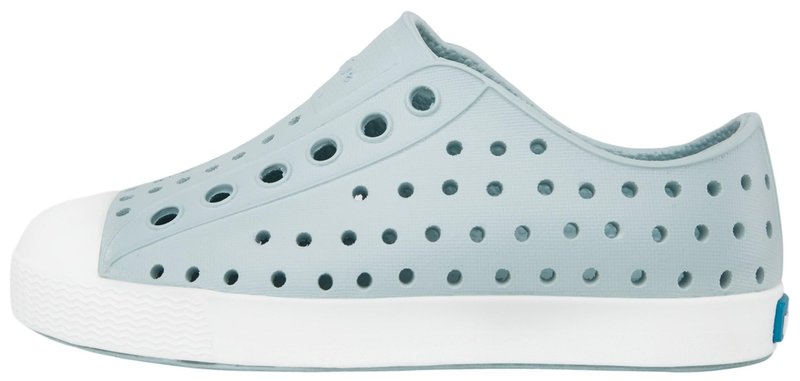 Native Shoes Unisex-Kids Jefferson Sneakers, Skip Blue/Shell White, 7 Toddler