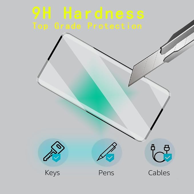 [4 Pack] Tempered Glass Screen Protector for OnePlus 10 pro | Tempered Glass Scratch Resistant Easy-Install Bubble Free Anti-Fingerprint