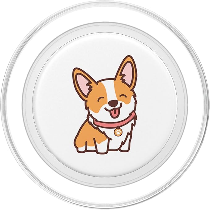 Adorable Sweet Corgi Dog For Boys and Girls PopSockets Adhesive PopGrip
