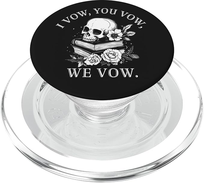 I Vow You Vow We Vow Smutty Spicy Book Dark Romance Reader PopSockets PopWallet for MagSafe