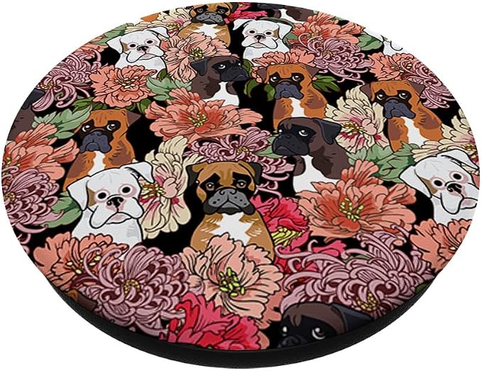Because Boxer Dog PopSockets Adhesive PopGrip