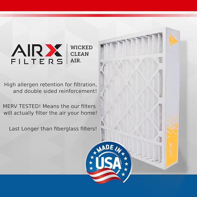 AIRX FILTERS WICKED CLEAN AIR. 16x25x5 Air Filter MERV 11 Compatible