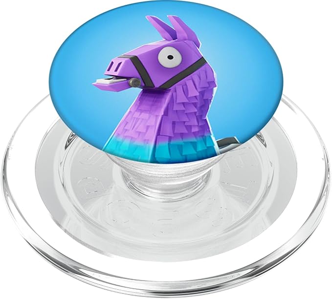 Fortnite Llama PopSockets Stand for Smartphones &amp Tablets: Swappable PopGrip