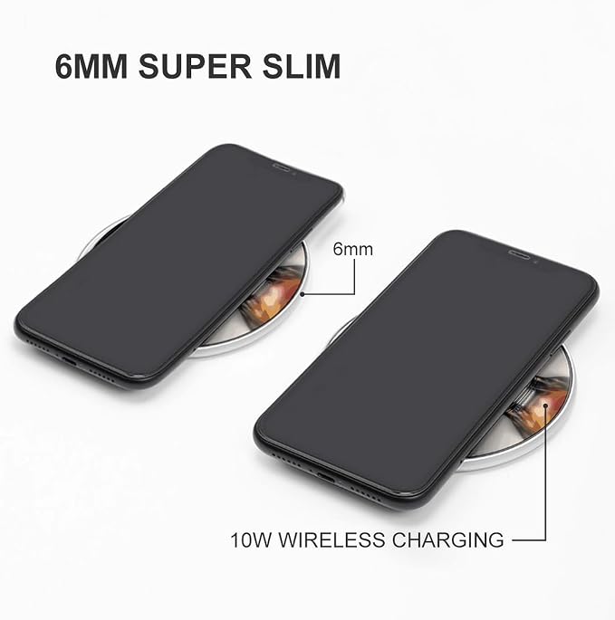 Perfume Bottle Wireless Charger Magnetic Phone Induction Charger 10w Fast Wireless Charging Station Compatible with iPhone 17 16 15 14 13 12 Pro Max Samsung Galaxy S25 S24 S23