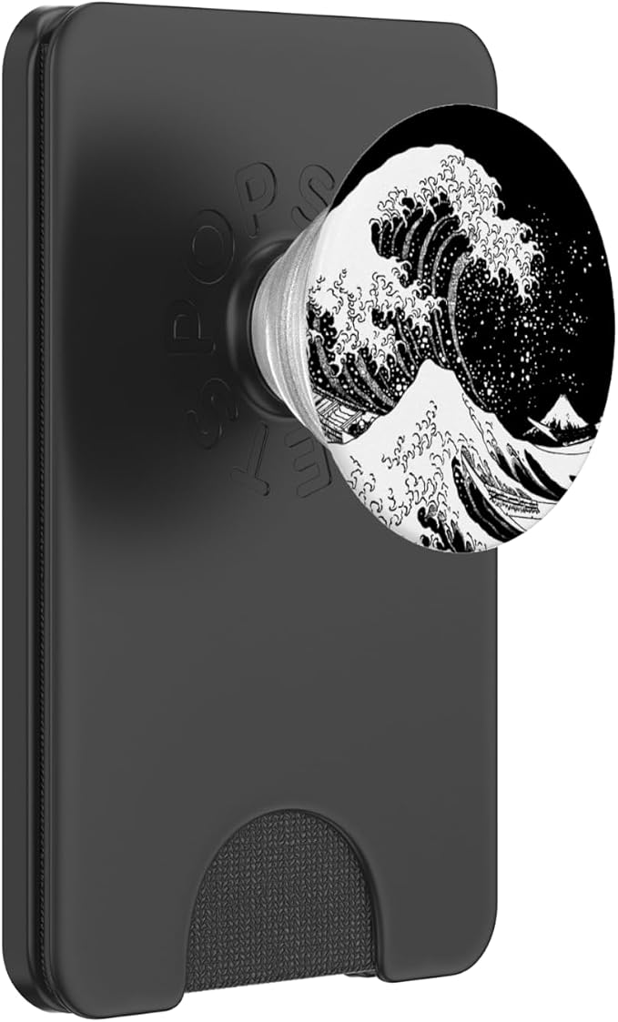 The Great Wave from Kanagawa Hokusai Japanese Art PopSockets Adhesive PopGrip