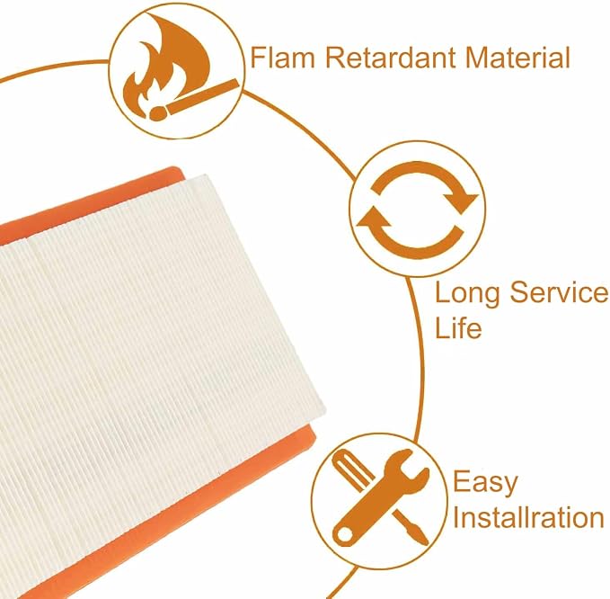 0J8478S Air Filter Replaces For Ge-nerac Generator 14kw