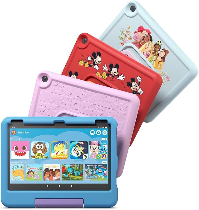 Amazon Kid-Proof Case for Fire HD 10 tablet (Only compatible with 13th generation tablet 2023 release) - Blue