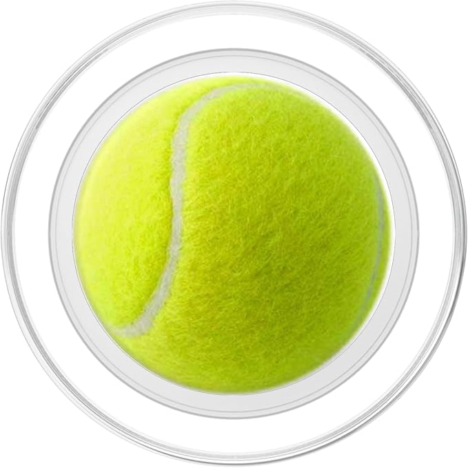 Tennis Ball Black PopSockets Adhesive PopGrip